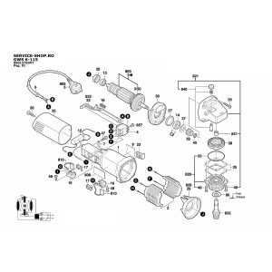 Bosch GWS 6-115 (06013750V7-EU)